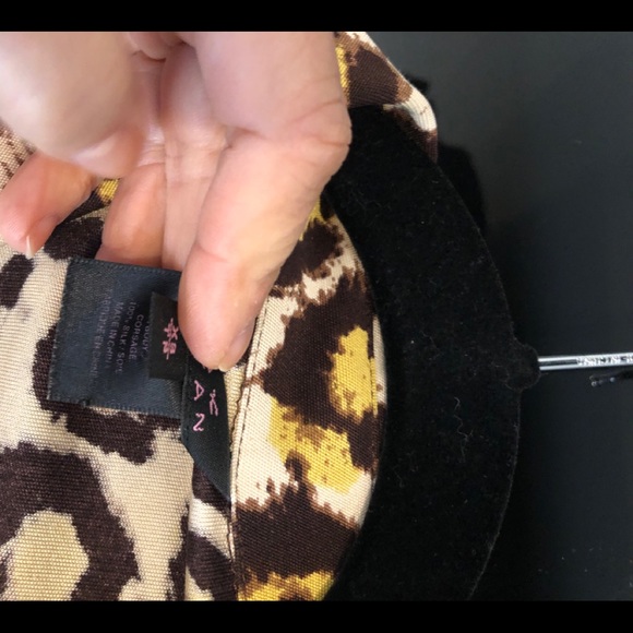 Pink Tartan 100%silk stretch jersey, XS - Picture 4 of 5